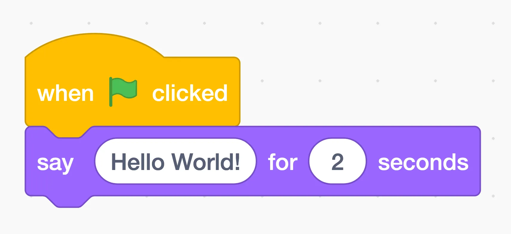 Scratch Hello World